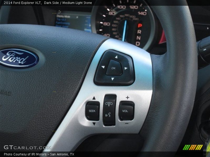 Dark Side / Medium Light Stone 2014 Ford Explorer XLT