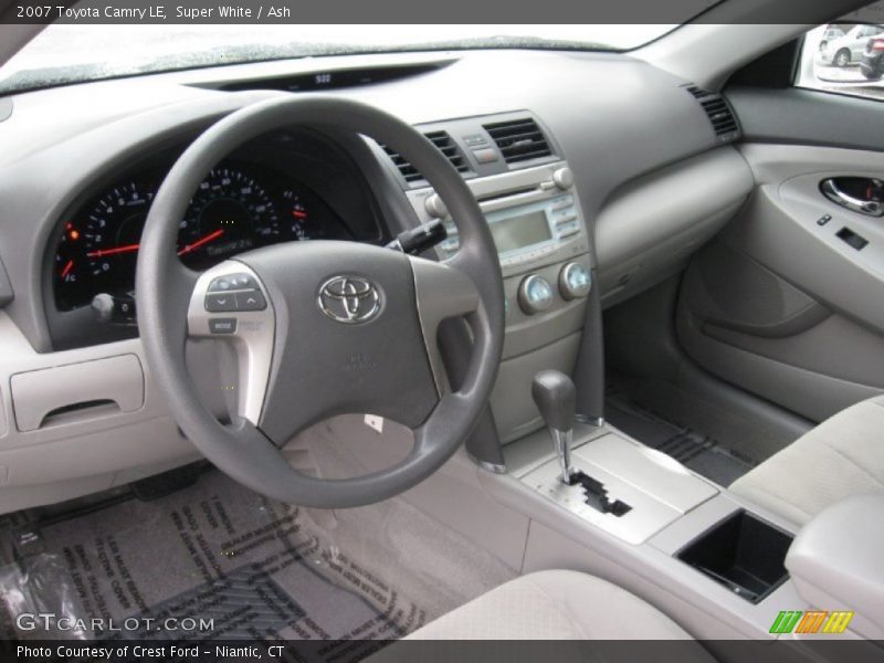 Super White / Ash 2007 Toyota Camry LE