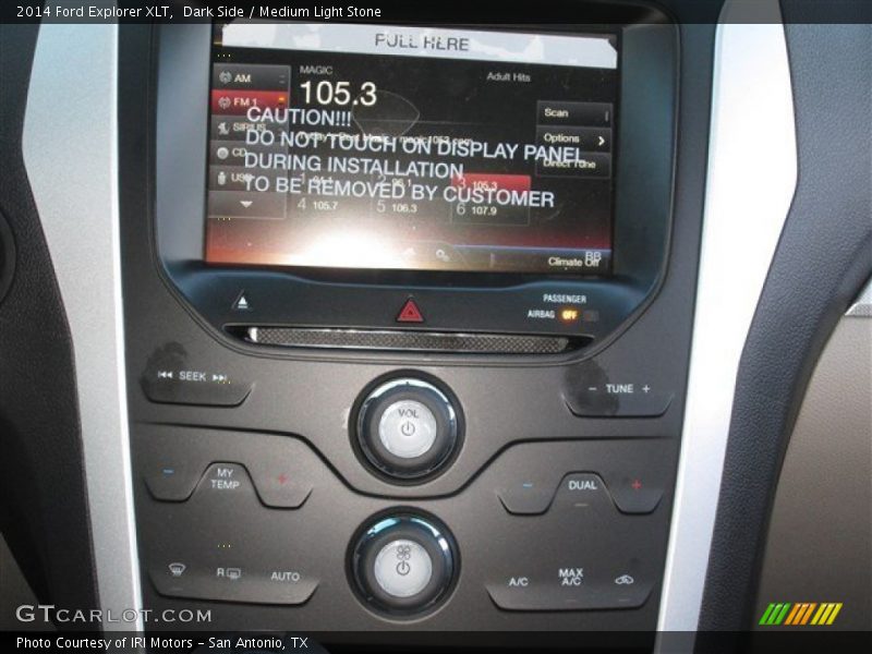 Dark Side / Medium Light Stone 2014 Ford Explorer XLT