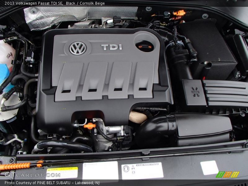 Black / Cornsilk Beige 2013 Volkswagen Passat TDI SE