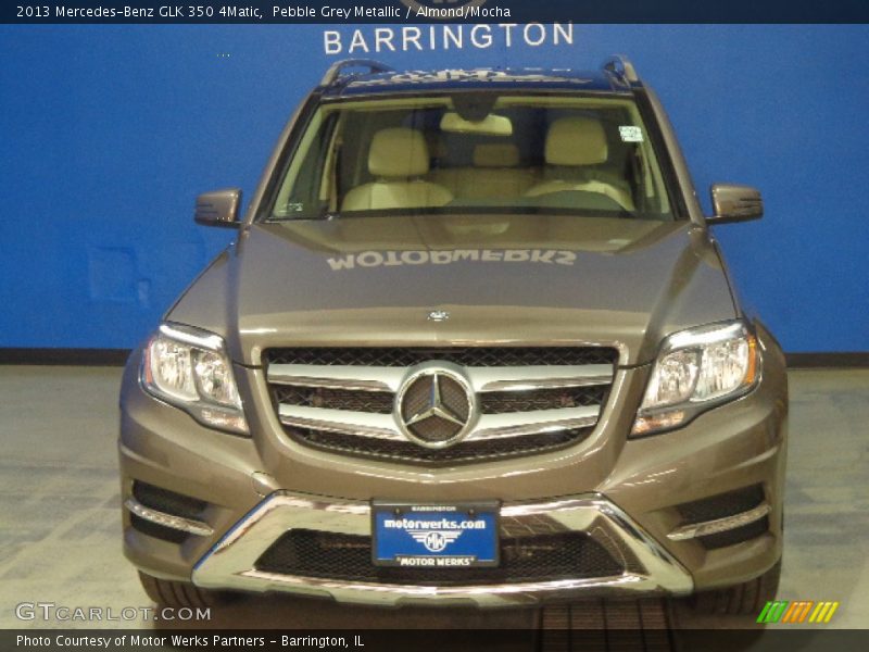Pebble Grey Metallic / Almond/Mocha 2013 Mercedes-Benz GLK 350 4Matic