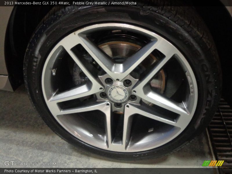 Pebble Grey Metallic / Almond/Mocha 2013 Mercedes-Benz GLK 350 4Matic