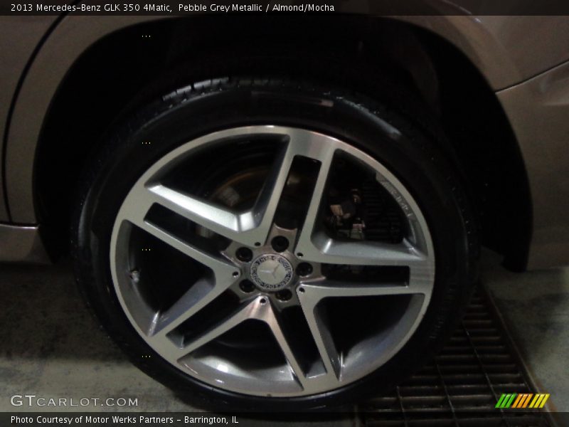 Pebble Grey Metallic / Almond/Mocha 2013 Mercedes-Benz GLK 350 4Matic