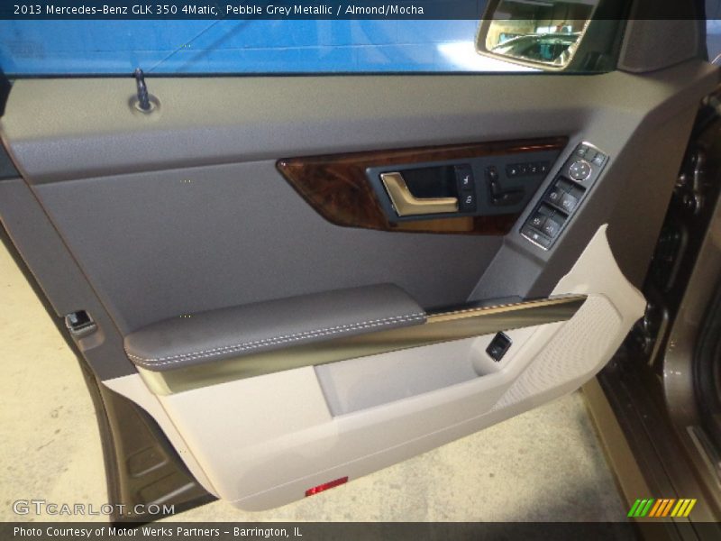 Pebble Grey Metallic / Almond/Mocha 2013 Mercedes-Benz GLK 350 4Matic