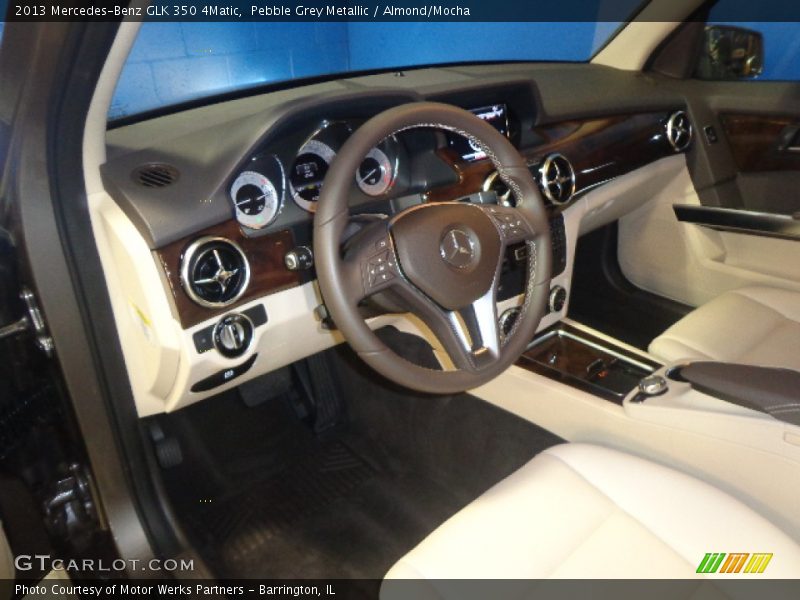 Pebble Grey Metallic / Almond/Mocha 2013 Mercedes-Benz GLK 350 4Matic