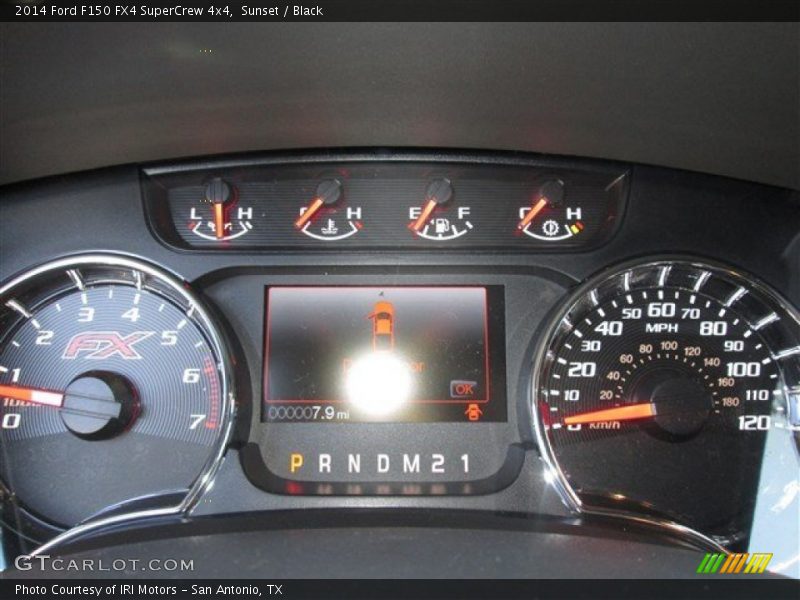 Sunset / Black 2014 Ford F150 FX4 SuperCrew 4x4