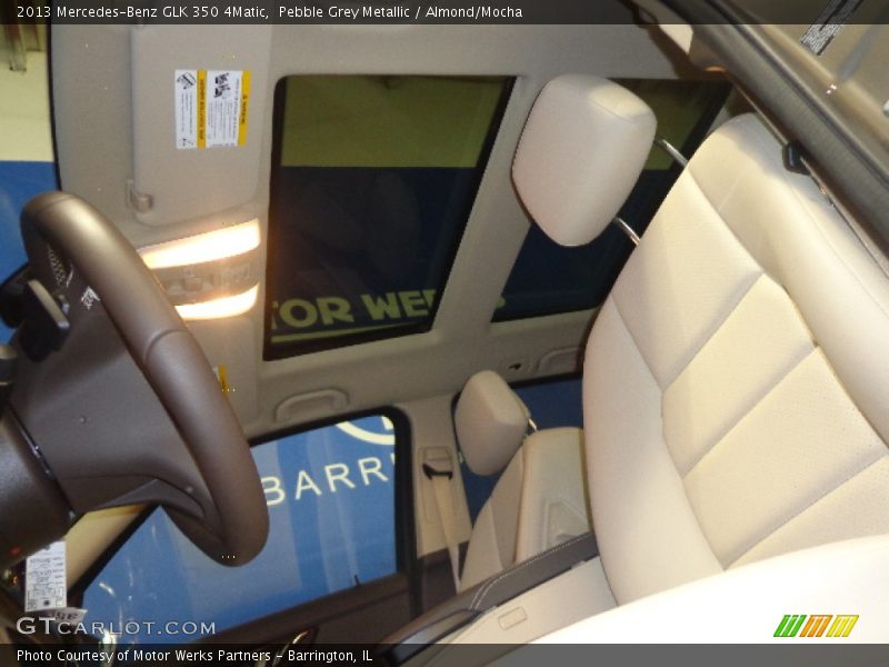 Pebble Grey Metallic / Almond/Mocha 2013 Mercedes-Benz GLK 350 4Matic