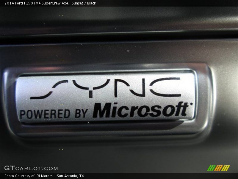Sunset / Black 2014 Ford F150 FX4 SuperCrew 4x4