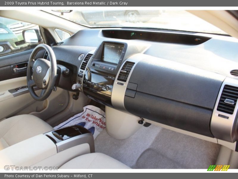 Barcelona Red Metallic / Dark Gray 2009 Toyota Prius Hybrid Touring