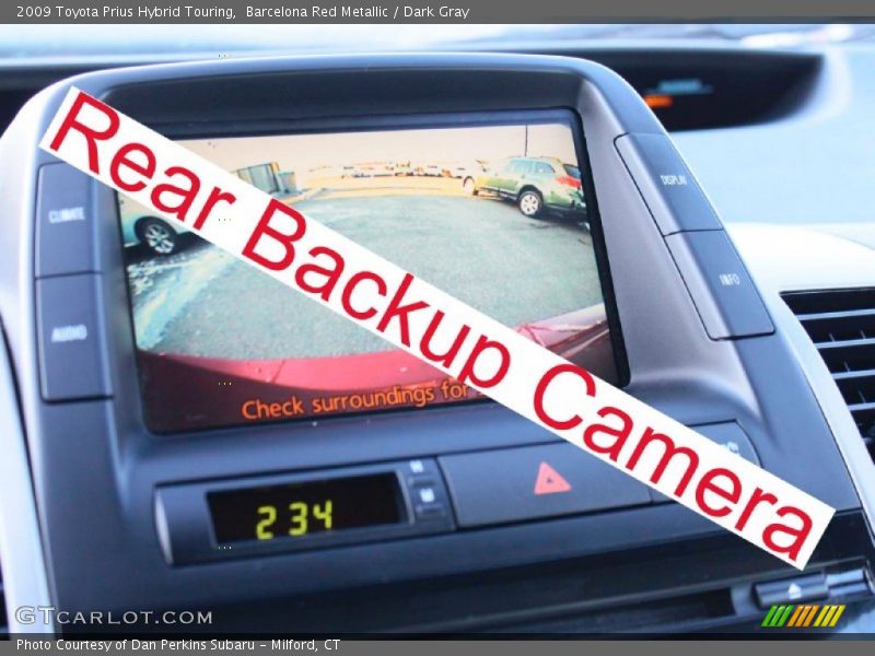 Barcelona Red Metallic / Dark Gray 2009 Toyota Prius Hybrid Touring