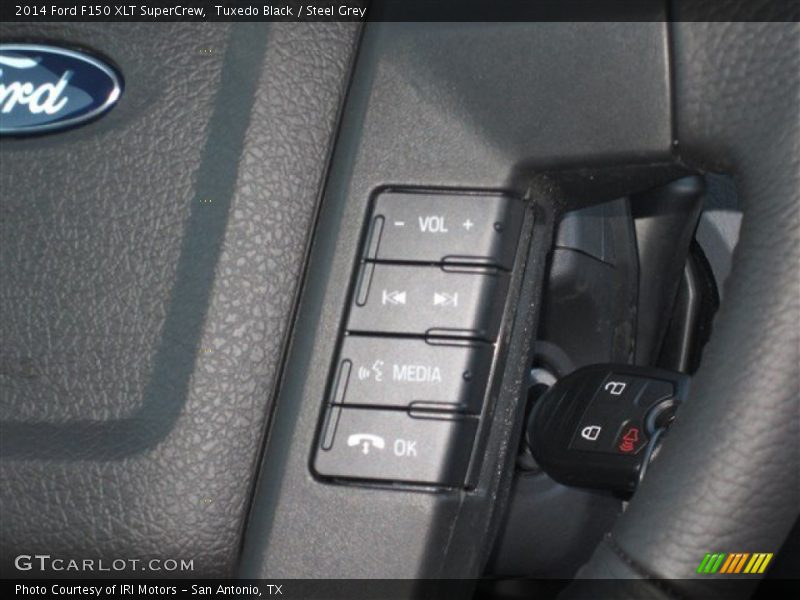 Tuxedo Black / Steel Grey 2014 Ford F150 XLT SuperCrew