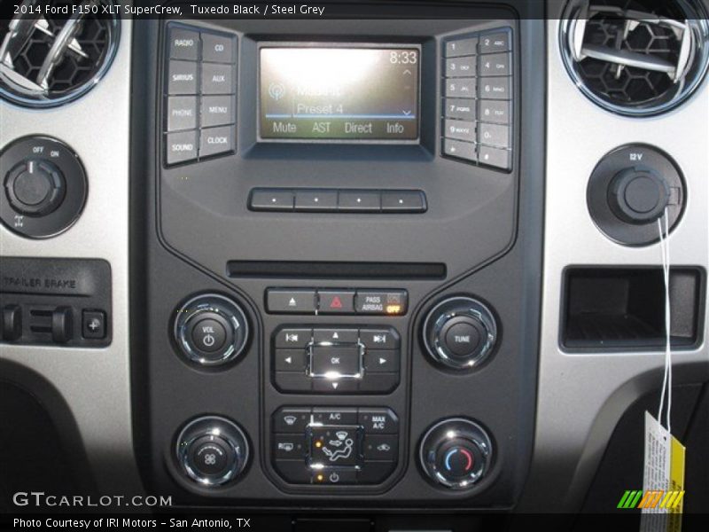 Tuxedo Black / Steel Grey 2014 Ford F150 XLT SuperCrew