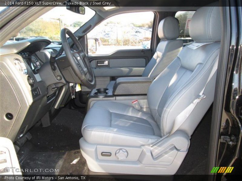Tuxedo Black / Steel Grey 2014 Ford F150 XLT SuperCrew