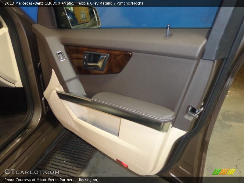 Pebble Grey Metallic / Almond/Mocha 2013 Mercedes-Benz GLK 350 4Matic