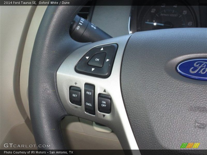 Controls of 2014 Taurus SE