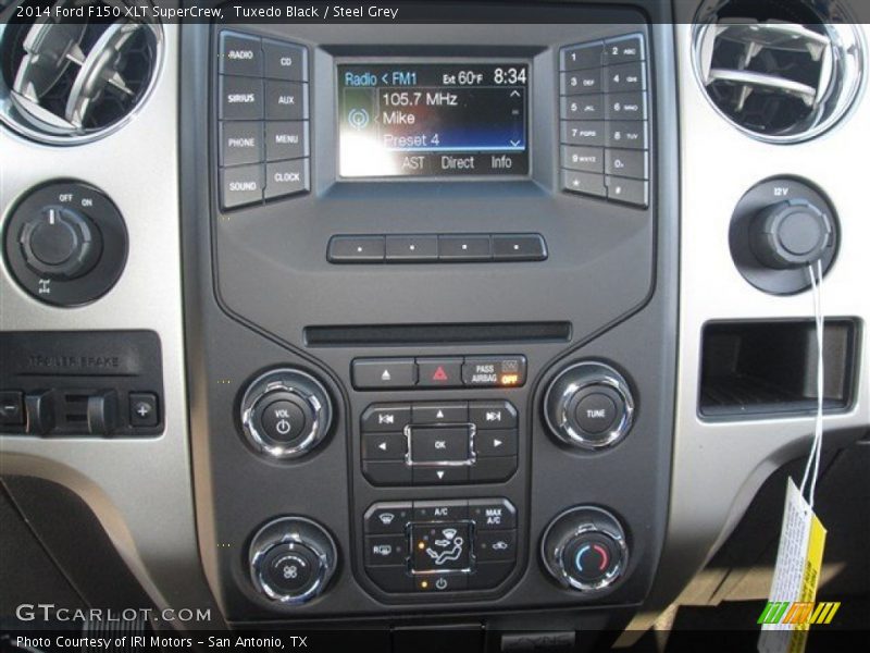 Tuxedo Black / Steel Grey 2014 Ford F150 XLT SuperCrew
