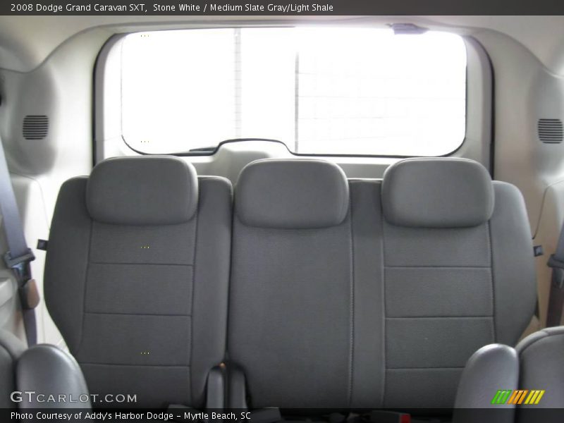 Stone White / Medium Slate Gray/Light Shale 2008 Dodge Grand Caravan SXT