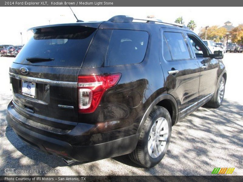 Kodiak Brown / Medium Light Stone 2014 Ford Explorer XLT