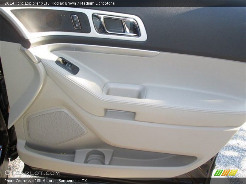 Kodiak Brown / Medium Light Stone 2014 Ford Explorer XLT