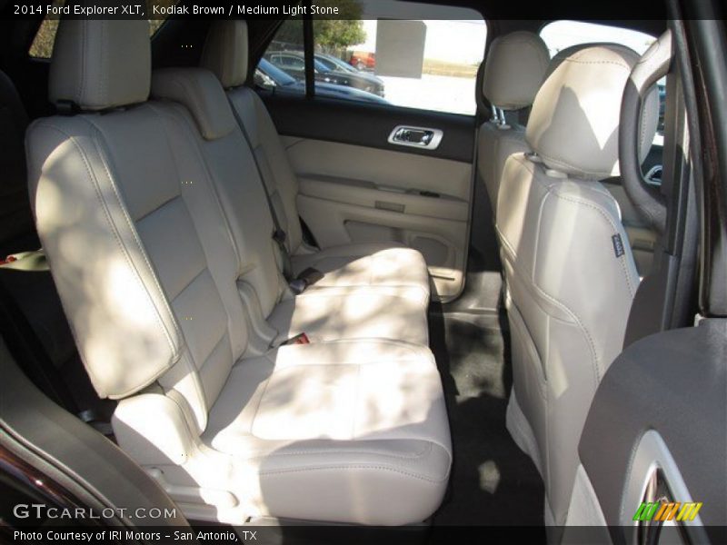 Kodiak Brown / Medium Light Stone 2014 Ford Explorer XLT
