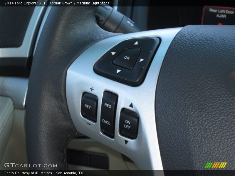 Kodiak Brown / Medium Light Stone 2014 Ford Explorer XLT