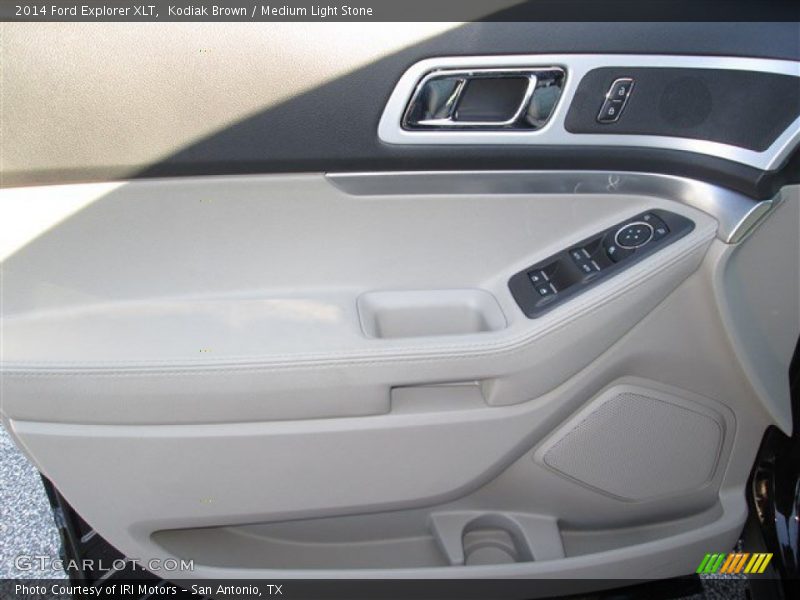 Kodiak Brown / Medium Light Stone 2014 Ford Explorer XLT