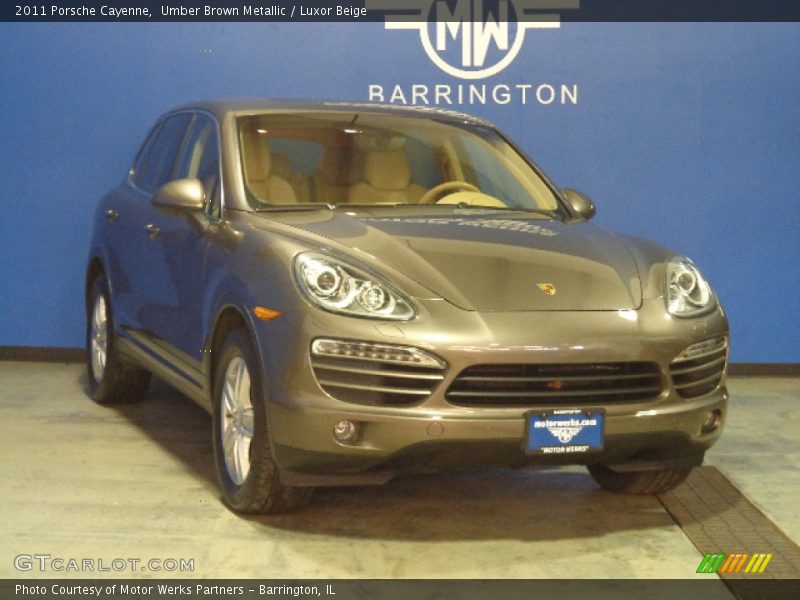 Umber Brown Metallic / Luxor Beige 2011 Porsche Cayenne