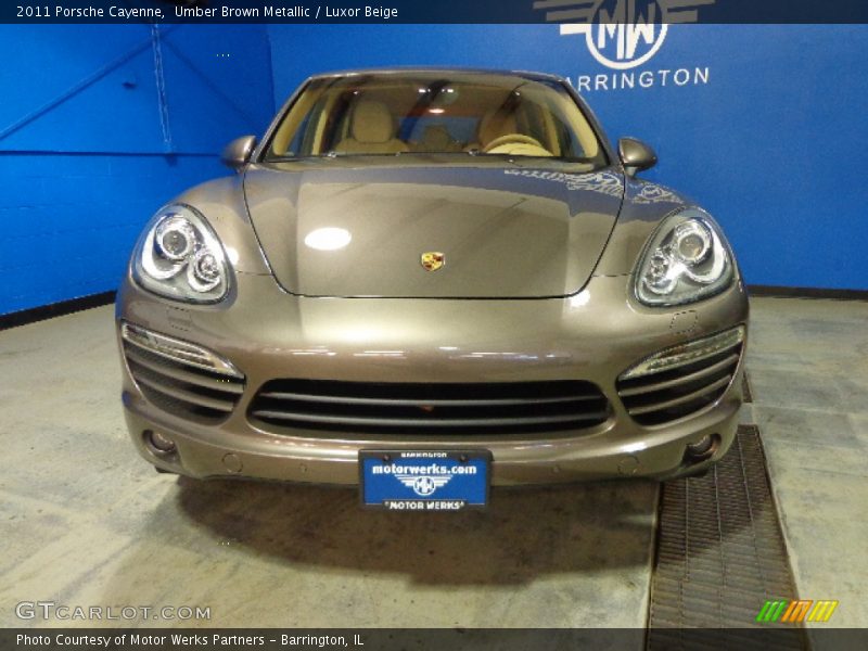 Umber Brown Metallic / Luxor Beige 2011 Porsche Cayenne