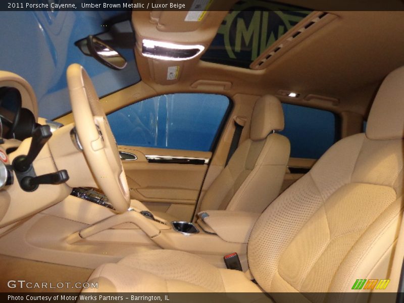 Umber Brown Metallic / Luxor Beige 2011 Porsche Cayenne