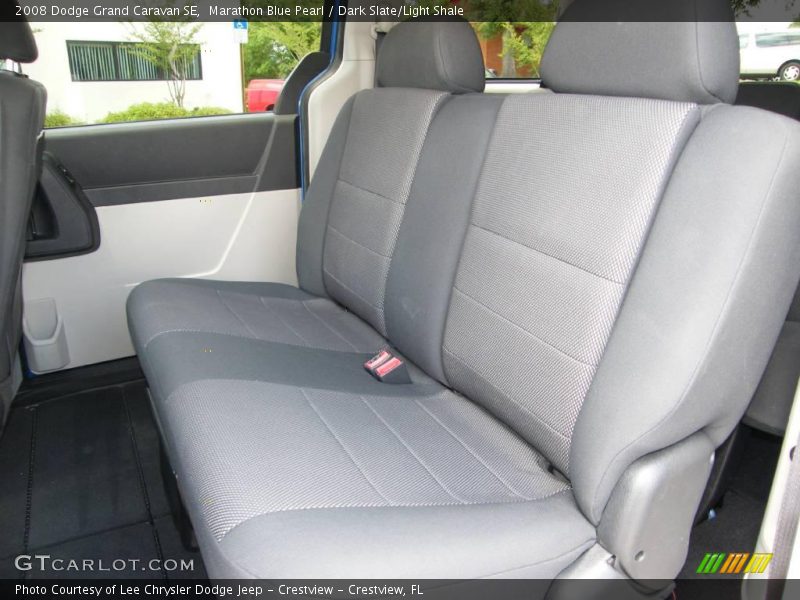 Marathon Blue Pearl / Dark Slate/Light Shale 2008 Dodge Grand Caravan SE