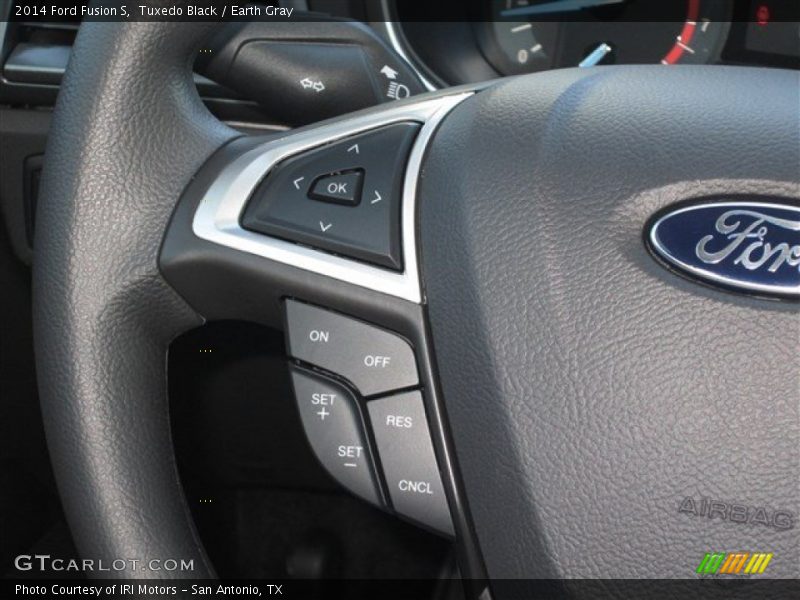 Tuxedo Black / Earth Gray 2014 Ford Fusion S