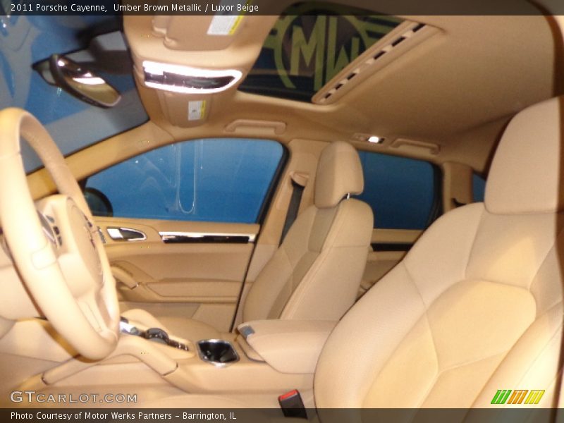 Umber Brown Metallic / Luxor Beige 2011 Porsche Cayenne