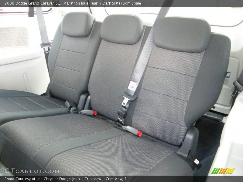 Marathon Blue Pearl / Dark Slate/Light Shale 2008 Dodge Grand Caravan SE