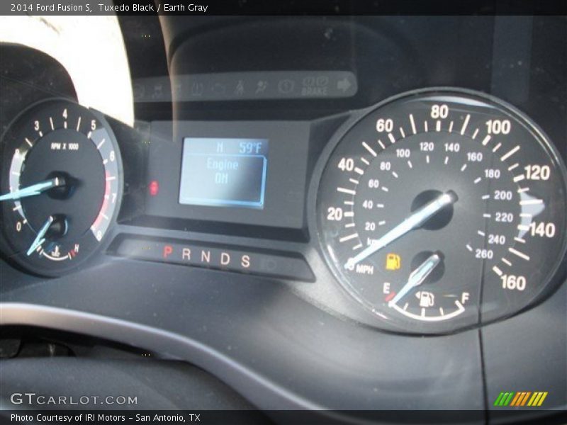 Tuxedo Black / Earth Gray 2014 Ford Fusion S
