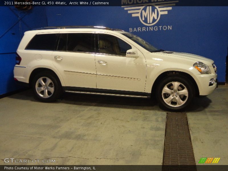 Arctic White / Cashmere 2011 Mercedes-Benz GL 450 4Matic