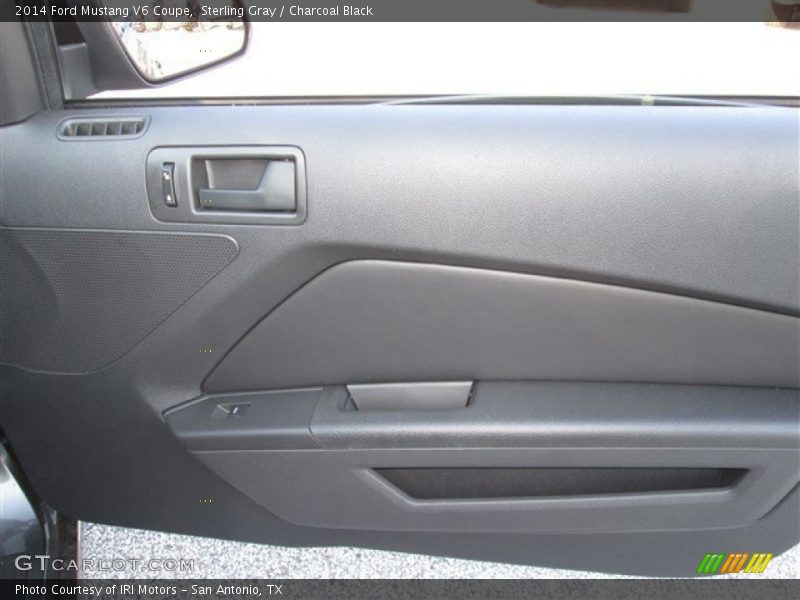 Sterling Gray / Charcoal Black 2014 Ford Mustang V6 Coupe