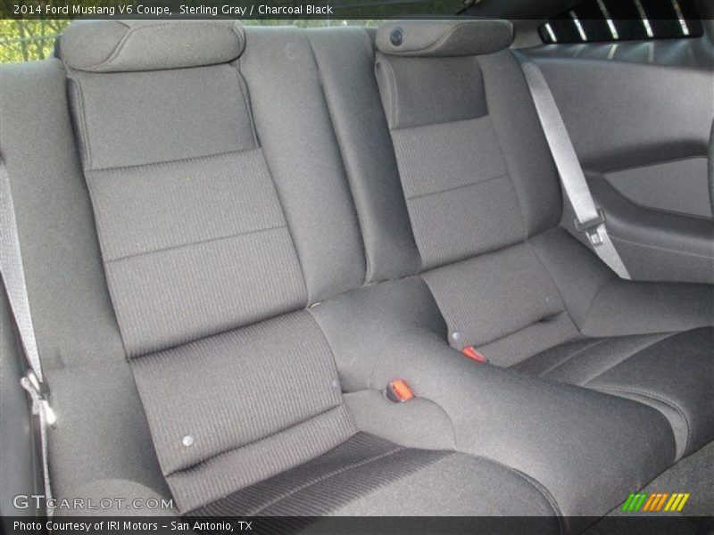 Sterling Gray / Charcoal Black 2014 Ford Mustang V6 Coupe