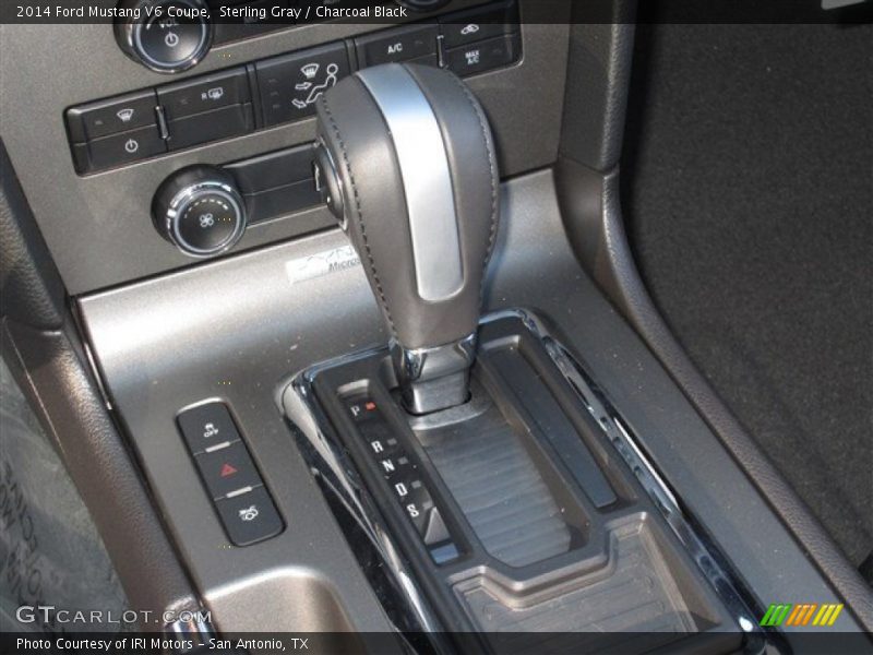 Sterling Gray / Charcoal Black 2014 Ford Mustang V6 Coupe