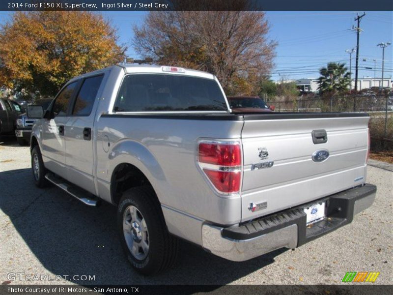 Ingot Silver / Steel Grey 2014 Ford F150 XL SuperCrew