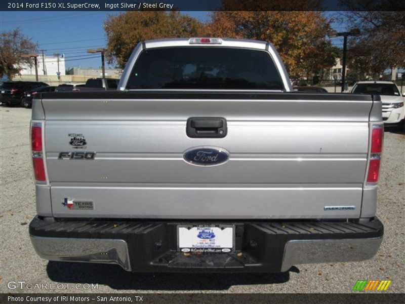 Ingot Silver / Steel Grey 2014 Ford F150 XL SuperCrew
