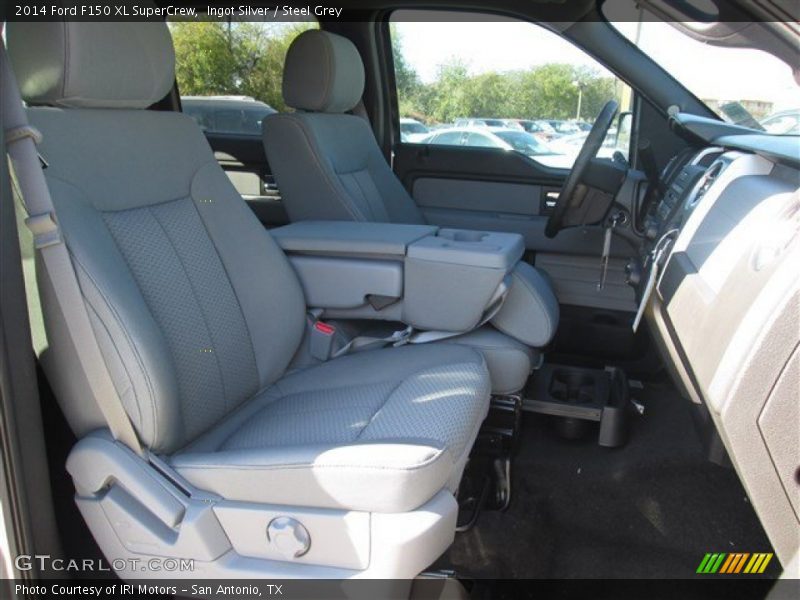 Ingot Silver / Steel Grey 2014 Ford F150 XL SuperCrew