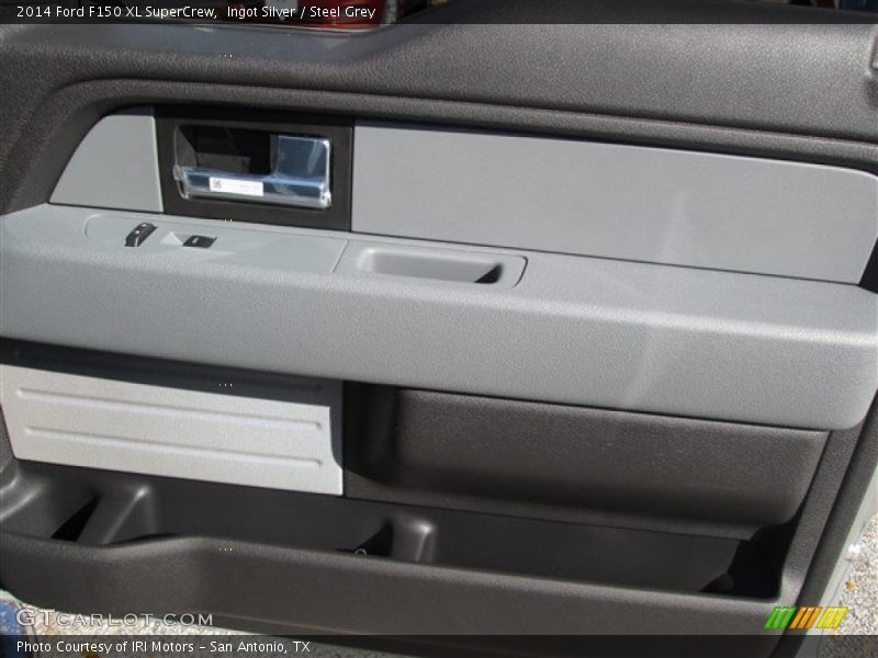 Ingot Silver / Steel Grey 2014 Ford F150 XL SuperCrew