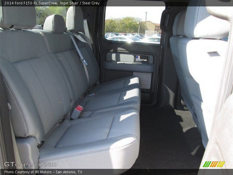 Ingot Silver / Steel Grey 2014 Ford F150 XL SuperCrew