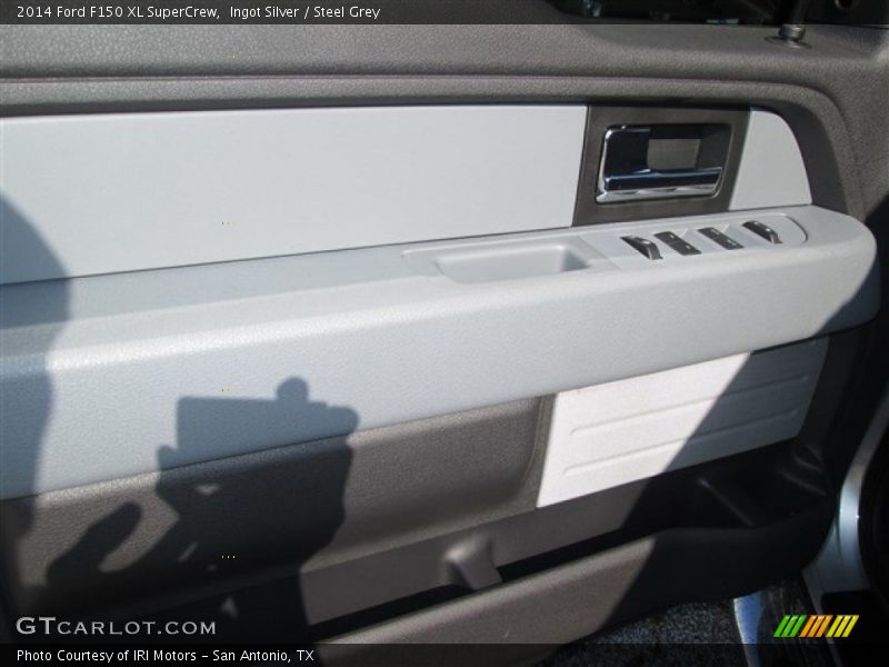 Ingot Silver / Steel Grey 2014 Ford F150 XL SuperCrew