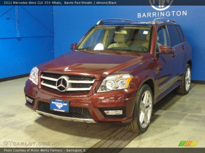 Barolo Red Metallic / Almond/Black 2011 Mercedes-Benz GLK 350 4Matic