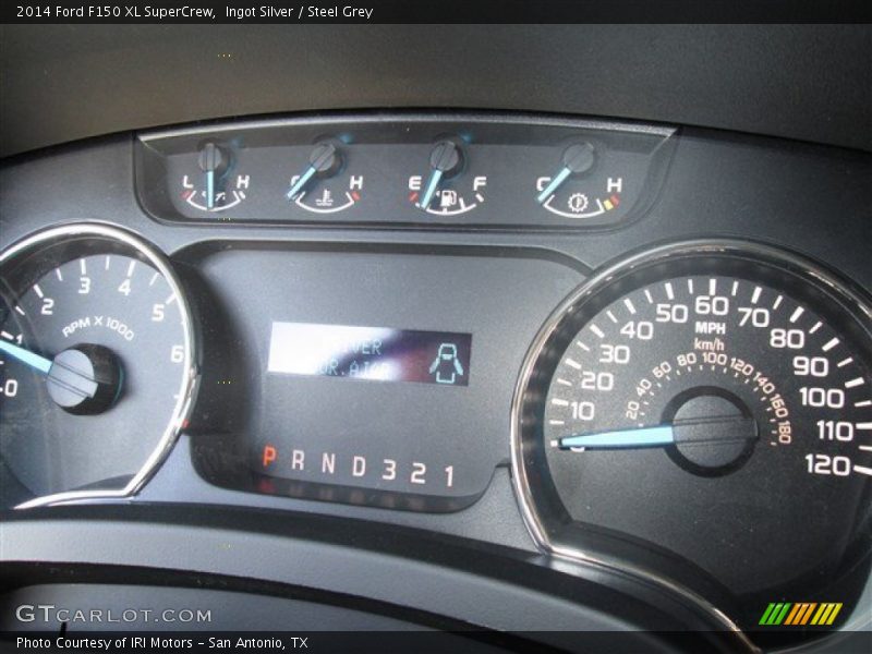 Ingot Silver / Steel Grey 2014 Ford F150 XL SuperCrew