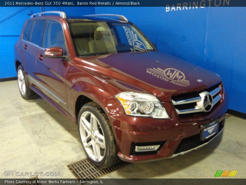 Barolo Red Metallic / Almond/Black 2011 Mercedes-Benz GLK 350 4Matic