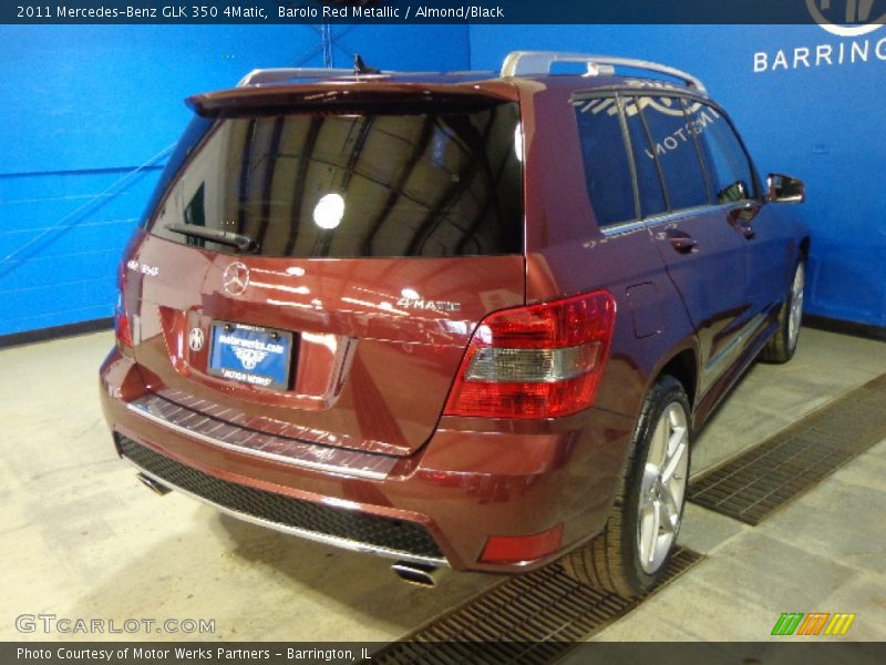 Barolo Red Metallic / Almond/Black 2011 Mercedes-Benz GLK 350 4Matic