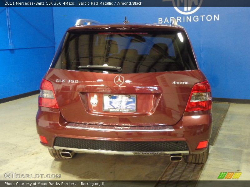 Barolo Red Metallic / Almond/Black 2011 Mercedes-Benz GLK 350 4Matic