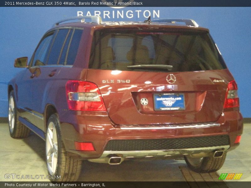 Barolo Red Metallic / Almond/Black 2011 Mercedes-Benz GLK 350 4Matic